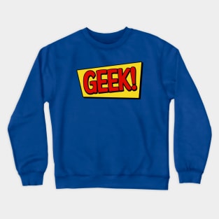 Comic Geek Crewneck Sweatshirt